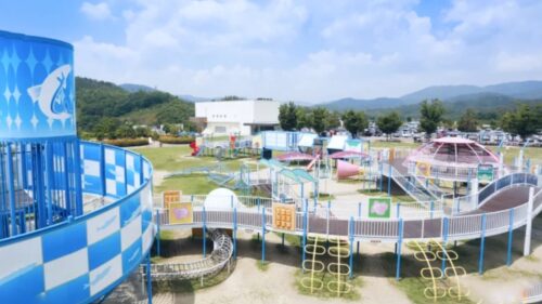 道の駅湖畔の里福富（ふれあい広場）